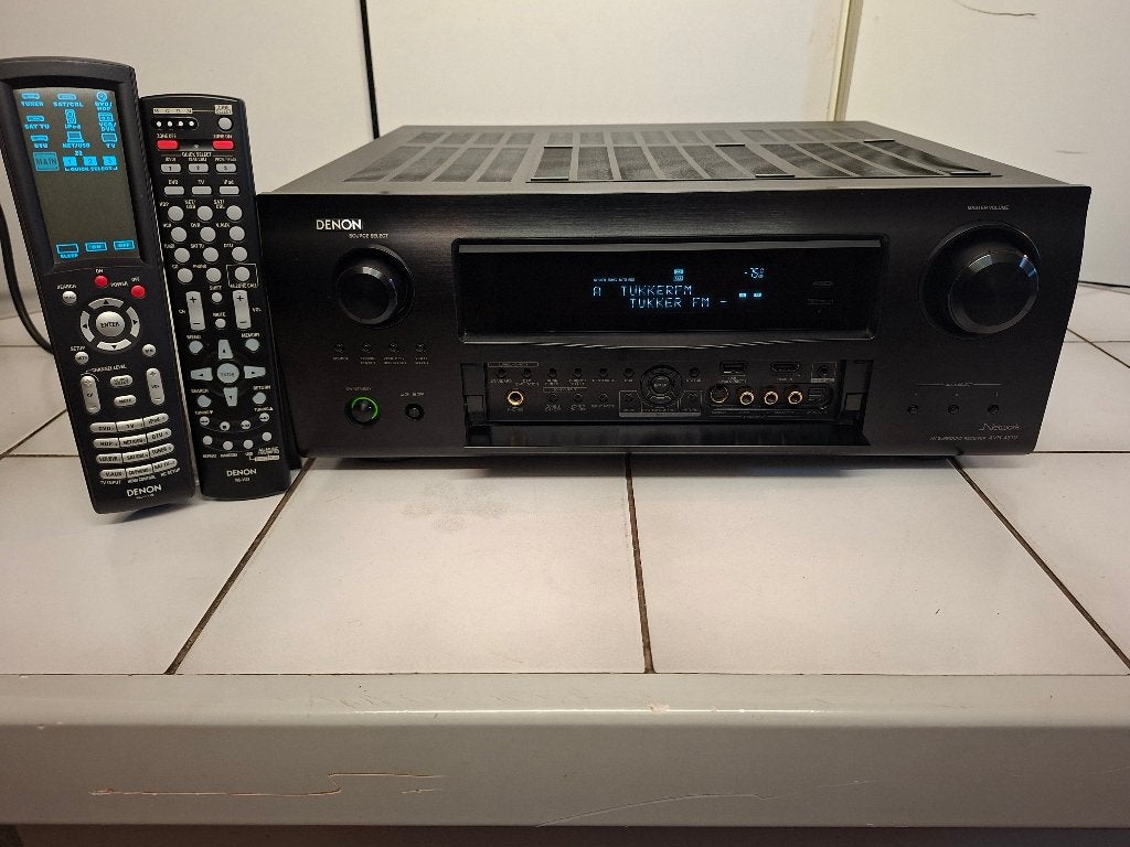Denon AVR-4310 Receiver Met 2 afstandsbedieningen nieuwstaat, Ophalen, Refurbished, 120 watt of meer, Denon