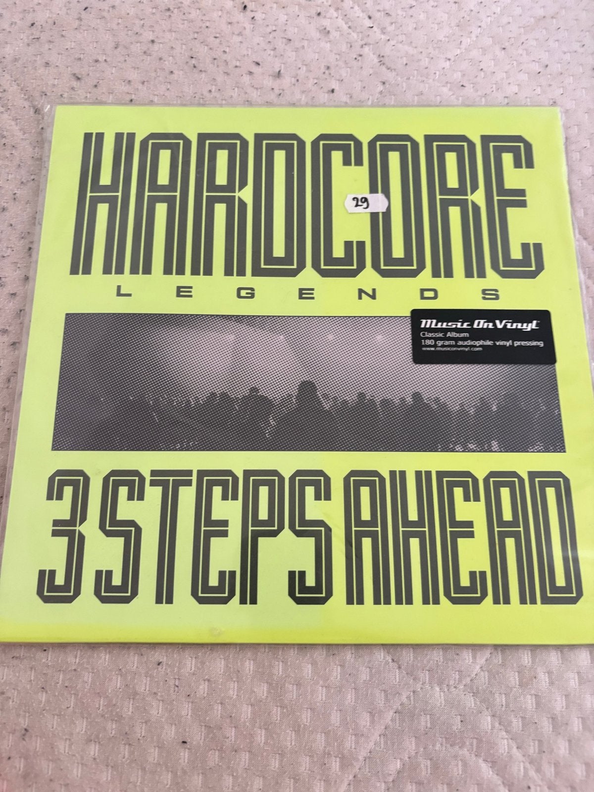 3 Steps Ahead - Hardcore Legends LP (Music On Vinyl), Ophalen, LP, Hardcore, Originele persing
