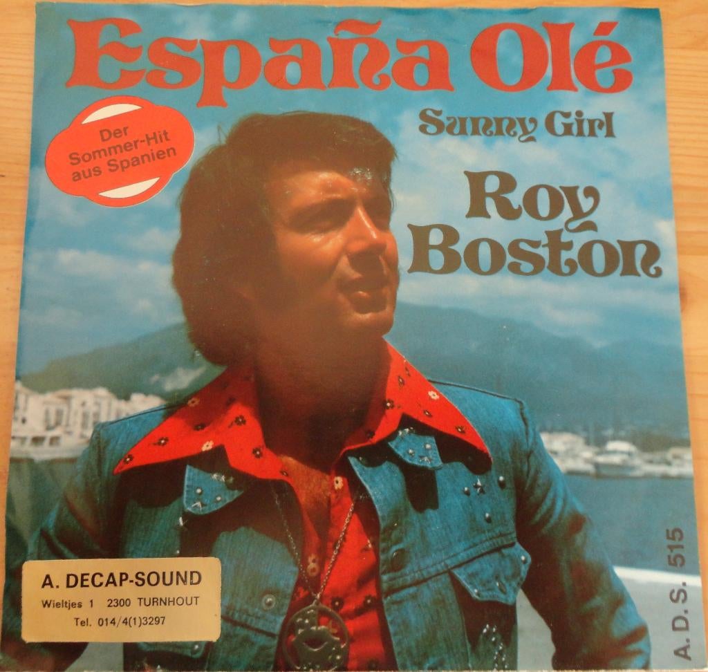 Roy Boston > Espana Ole, Gebruikt, 7 inch, Single, Ophalen of Verzenden