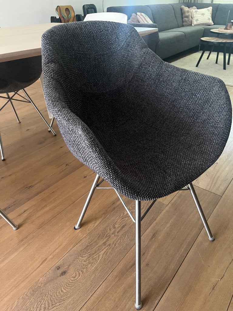 Eetkamertafel stoelen 6 stuks, Ophalen, Stof, Gebruikt, Vijf, Zes of meer stoelen