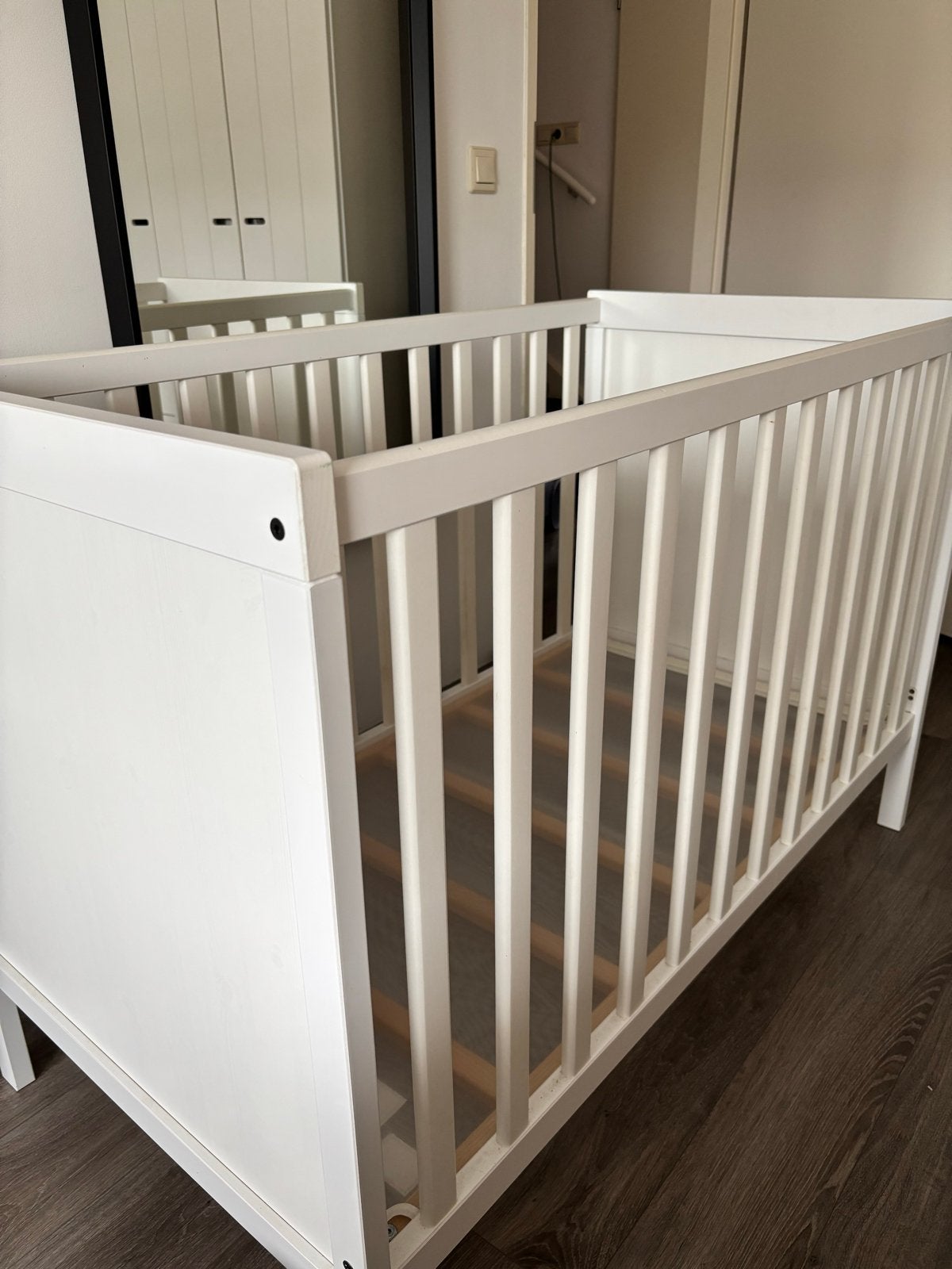 Ikea wit ledikant, Ophalen, Gebruikt, Ledikant