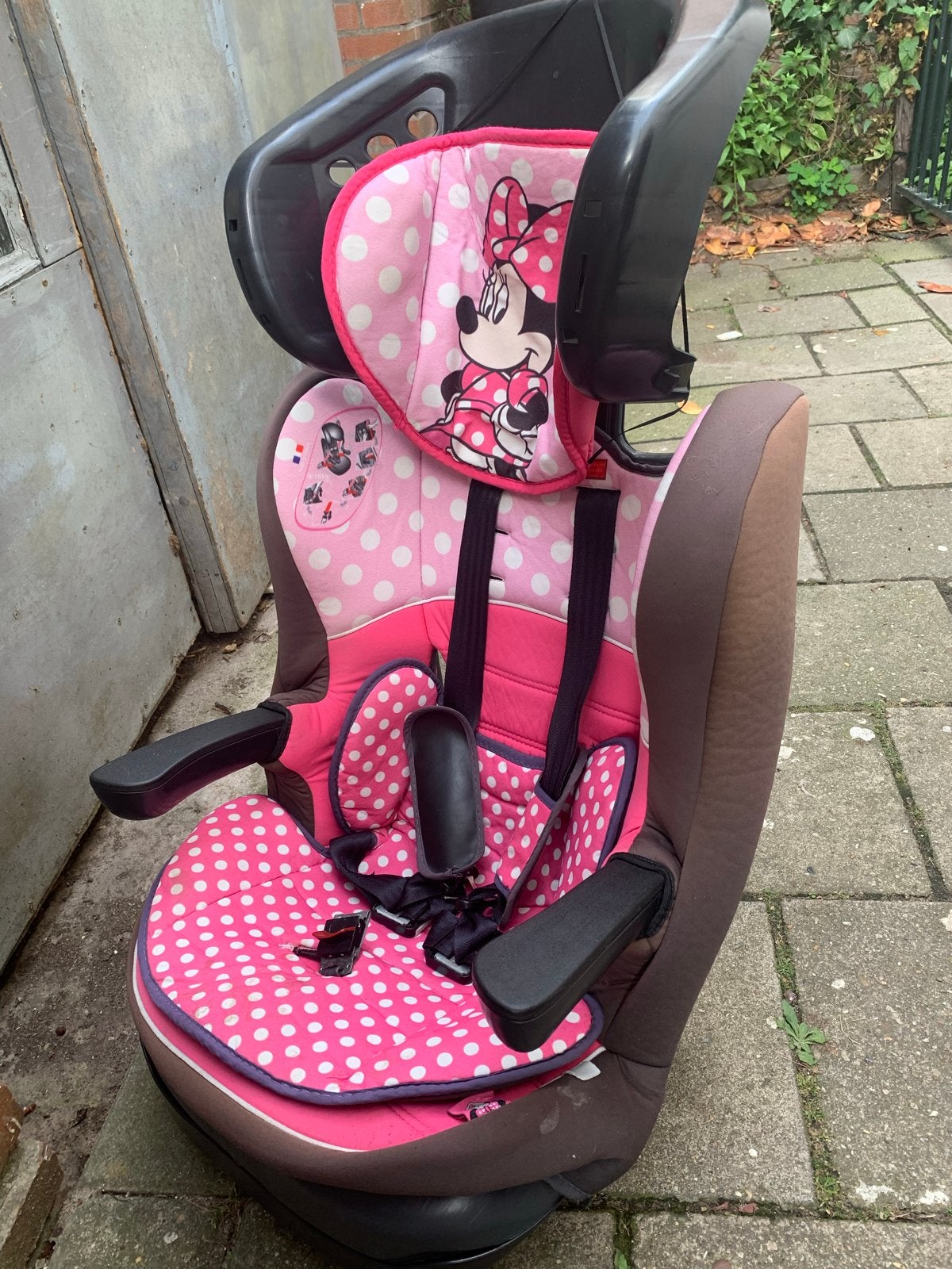 Kinderstoel met Minnie Mouse design, Overige merken, Verstelbare rugleuning, Ophalen of Verzenden, 9 t/m 36 kg