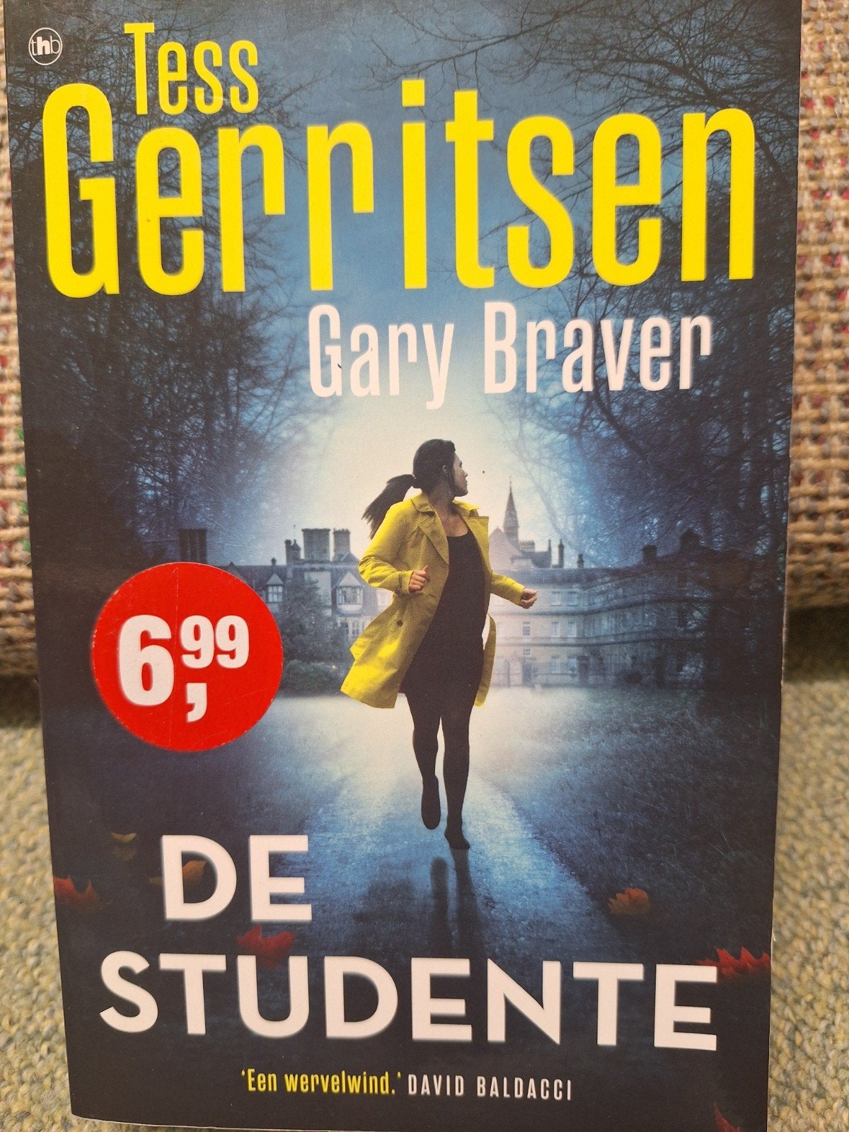 De Studente - Tess Gerritsen & Gary Braver, Ophalen of Verzenden, Zo goed als nieuw, Tess Gerritsen, Gary Braver