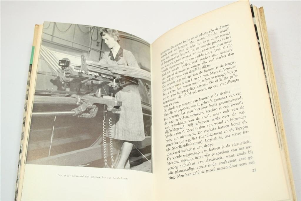 Met Schering & Inslag — Textielfabriek in Beeld 1961 Vintage, Boeken, Verzenden, Gelezen
