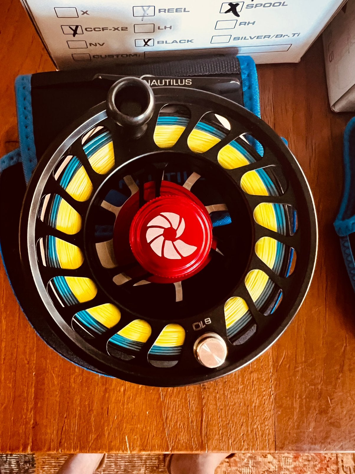 Ter Overname Aangeboden Nautilus CCF-X2 reel 8/10, Ophalen of Verzenden, Zo goed als nieuw, Molen
