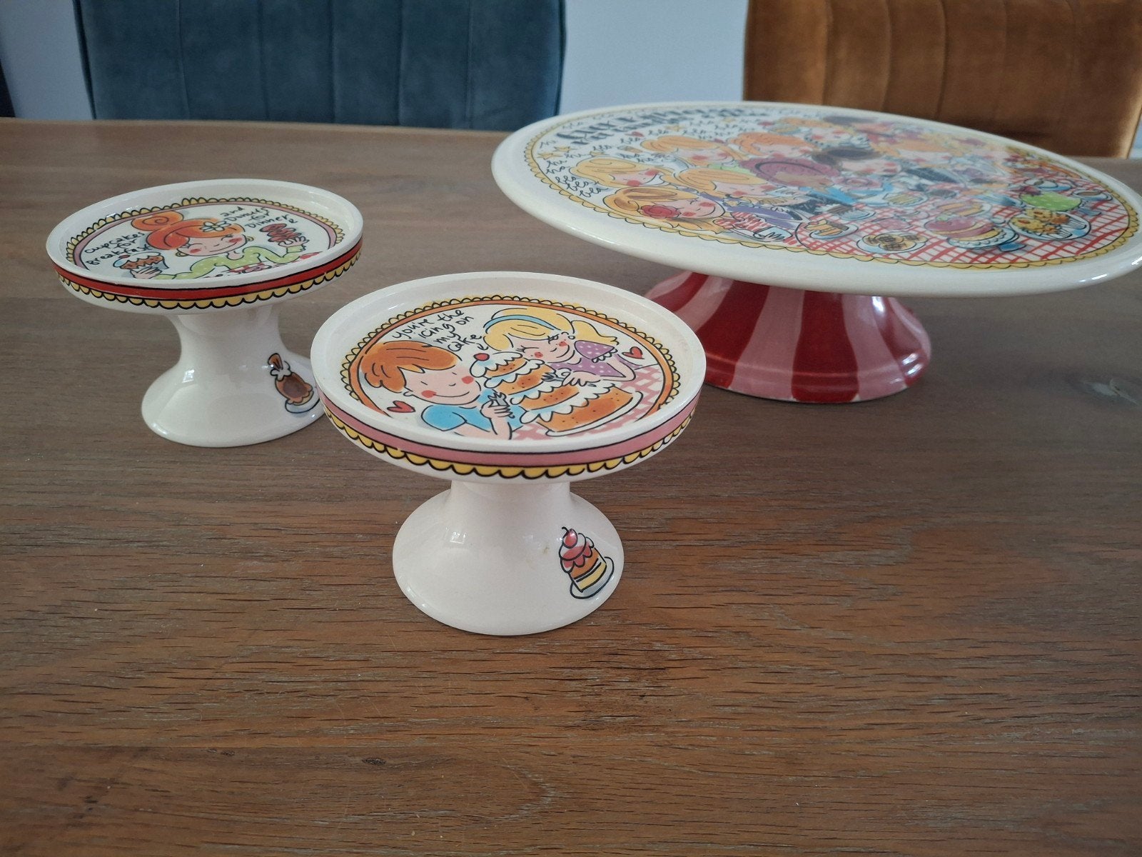 Blond Amsterdam taart en cupcake standaards, Ophalen, Modern, Aardewerk, Blond Amsterdam