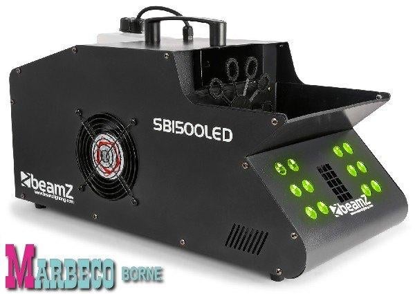 Rookmachine + Bellenblaas machine, LED, 3 in 1, Smoke,Bubble, Rookmachine, Nieuw, Info@marbeco.nl, BeamZ