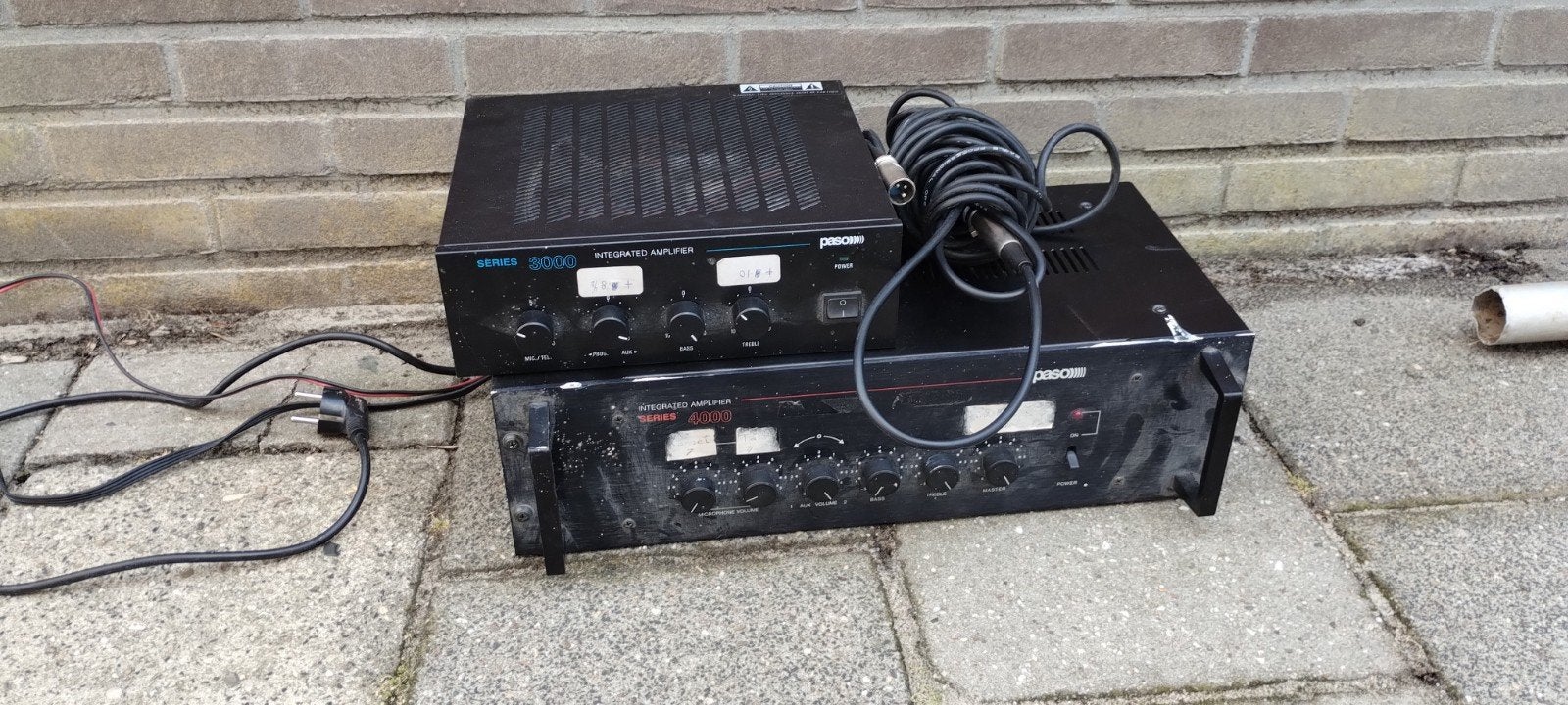 audio versterker, Audio, Tv en Foto, Versterkers en Receivers, Ophalen, Gebruikt, Minder dan 60 watt, Overige merken