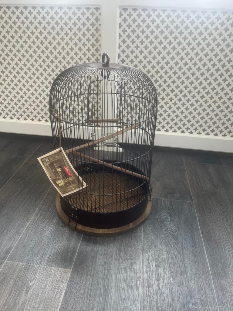 Zolux Vogelkooi Retro Lisette, Dieren en Toebehoren, Ophalen, Zo goed als nieuw, Metaal, Vogelkooi