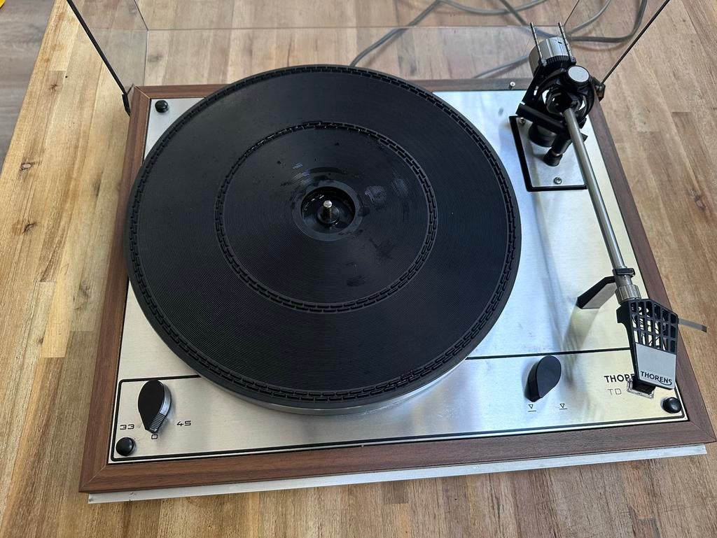 Thorens TD 165 Platenspeler - Klassieke Hifi Ervaring, Ophalen, Gebruikt, Platenspeler, Thorens