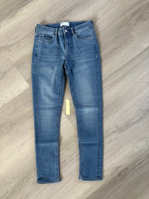 (1) Asos Desigh Powerstretch blauwe heren spijkerbroek 29-30, Blauw, Overige jeansmaten, Ophalen of Verzenden, Zo goed als nieuw
