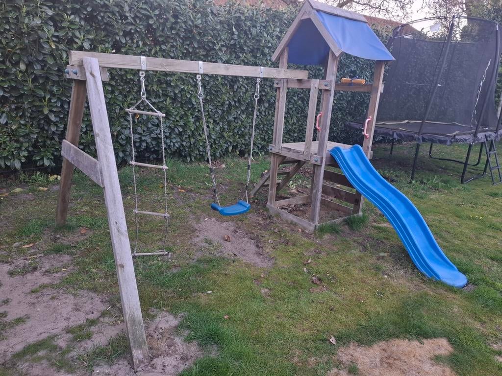 Speeltoestel | speelhuisje | tuin, Kinderen en Baby's, Speelgoed | Buiten | Speeltoestellen, Ophalen, Glijbaan
