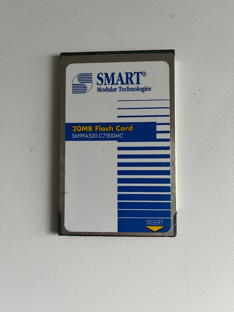 Smart pcmcia flash memory card 20mb cf kaart, Verzenden