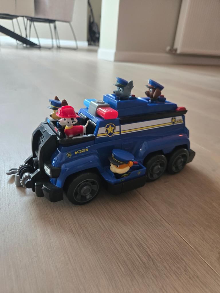 Paw Patrol Patrouille Cruises met poppetjes, Kinderen en Baby's, Ophalen of Verzenden, Gebruikt