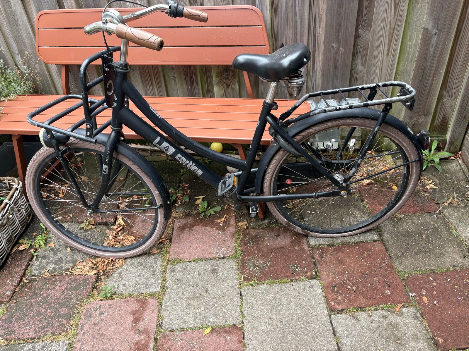 Cortina U4 Transportfiets kind - Gebruikt, Fietsen en Brommers, Ophalen of Verzenden, Gebruikt, 26 inch of meer, Versnellingen