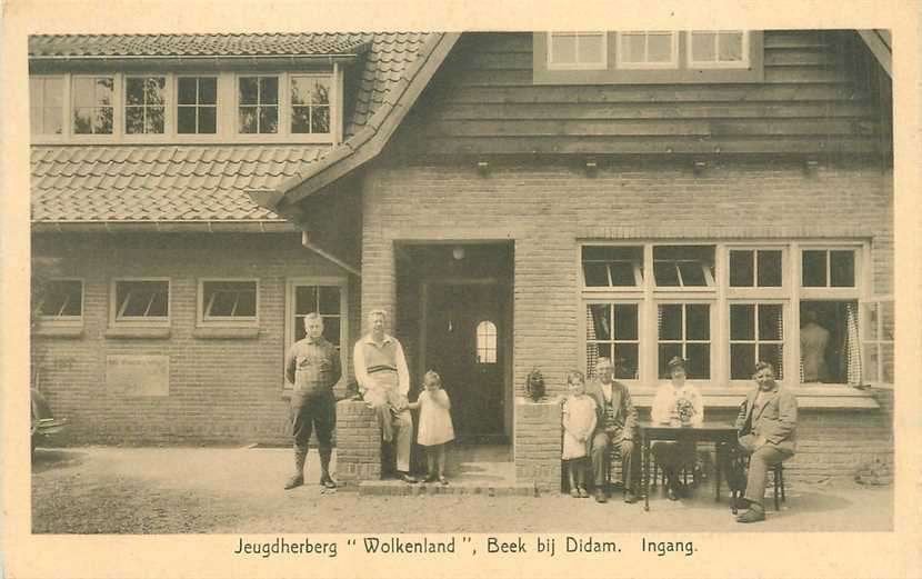 380-799-001 Beek bij Didam Jeugdherberg Wolkenland, Verzamelen, Ansichtkaarten | Nederland, Verzenden, Voor 1920, Gelderland