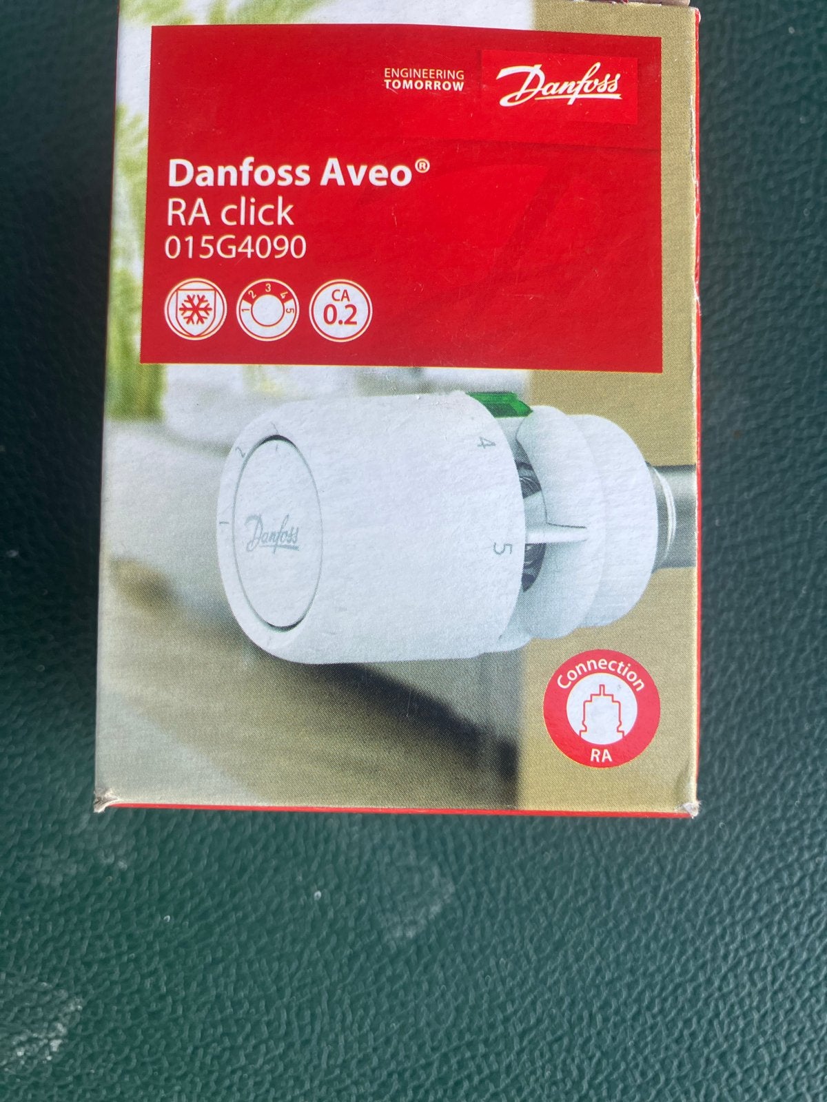 Danfoss Aveo RA click 015G4090 Thermostaatknop, Thermostaat, Minder dan 30 cm, Nieuw, Minder dan 60 cm