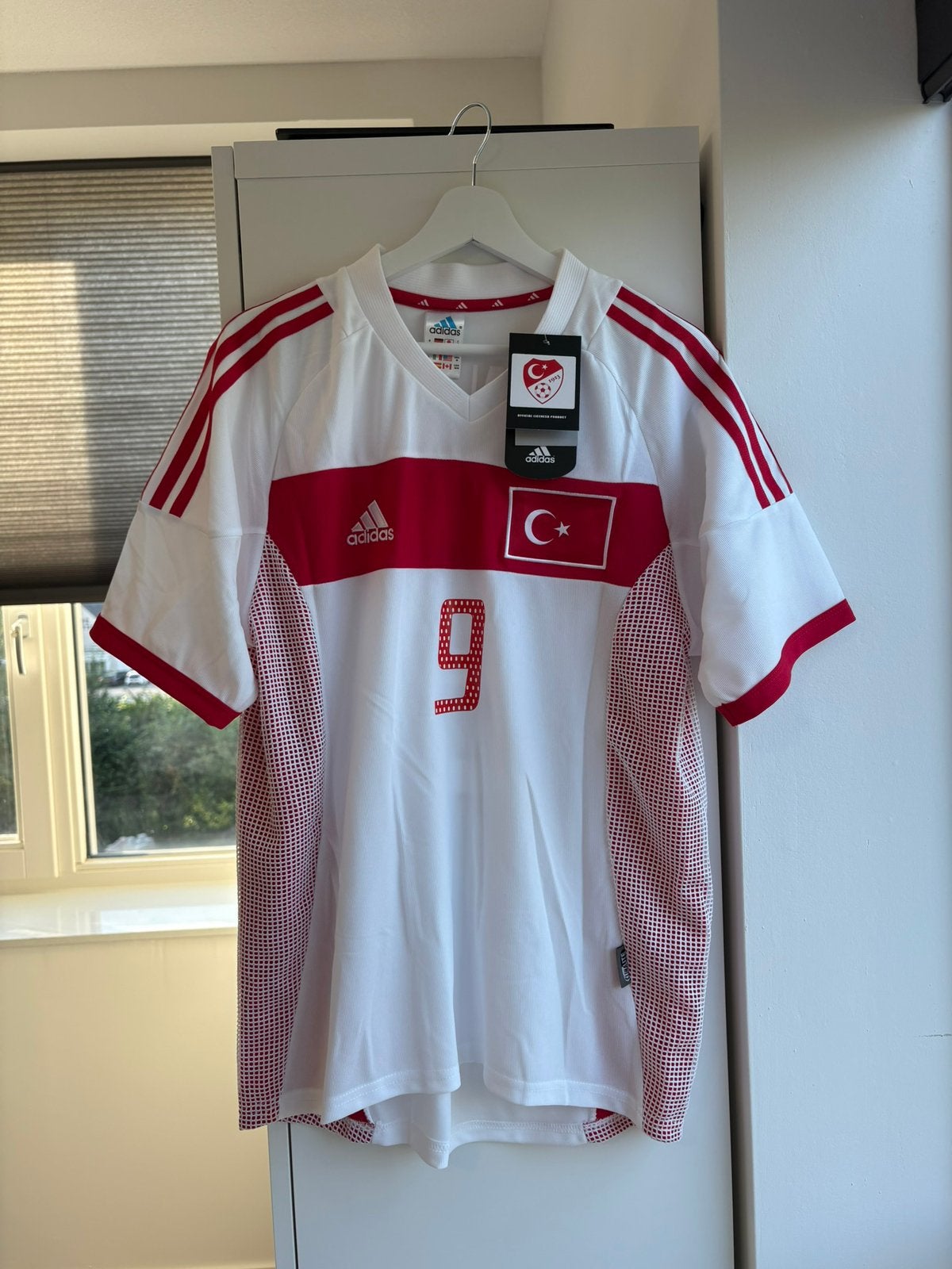 Turkije 2002 Shirt M (tuncay), Maat M, Ophalen of Verzenden, Zo goed als nieuw, Shirt