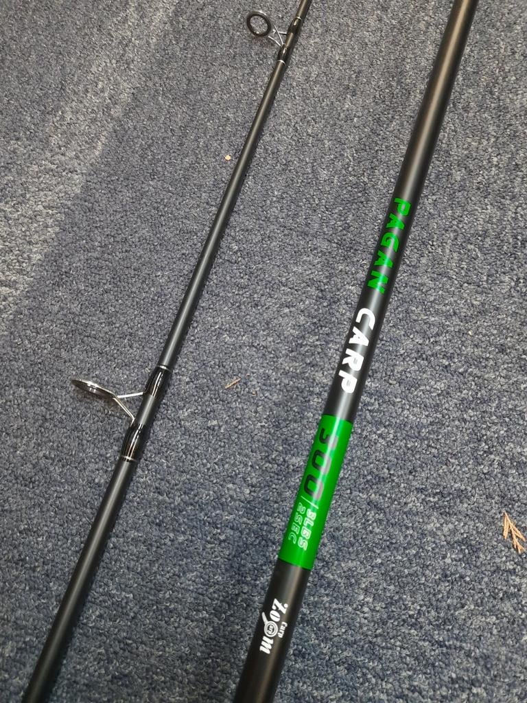 2 karperhengels Carpzoom Pagan 3.00m 3LB Nieuw, Carpzoom, Werphengel, Nieuw, Hongarije