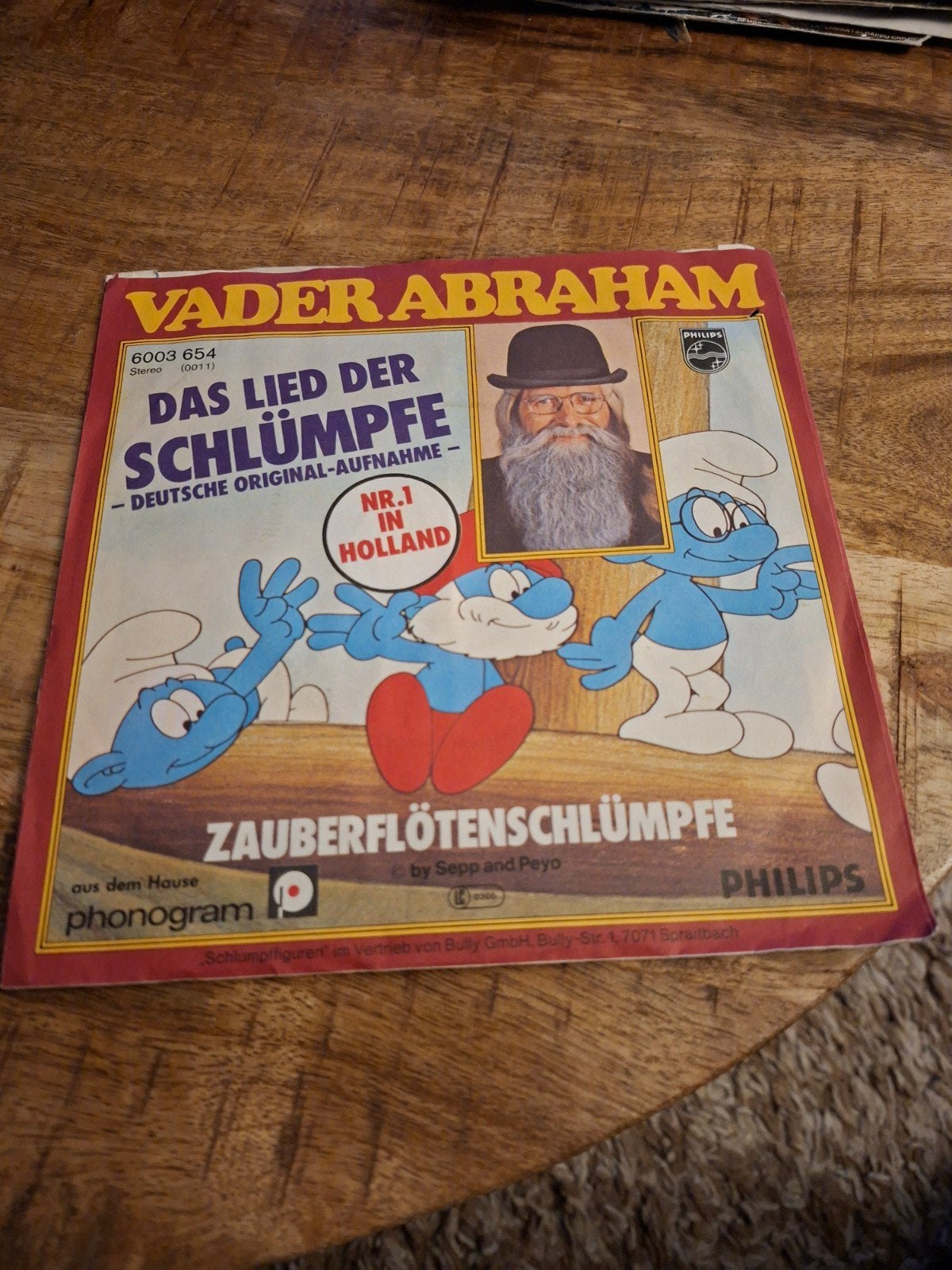 vader abraham  / das lied der schlümpfe, Ophalen of Verzenden, Gebruikt, Nederlandstalig