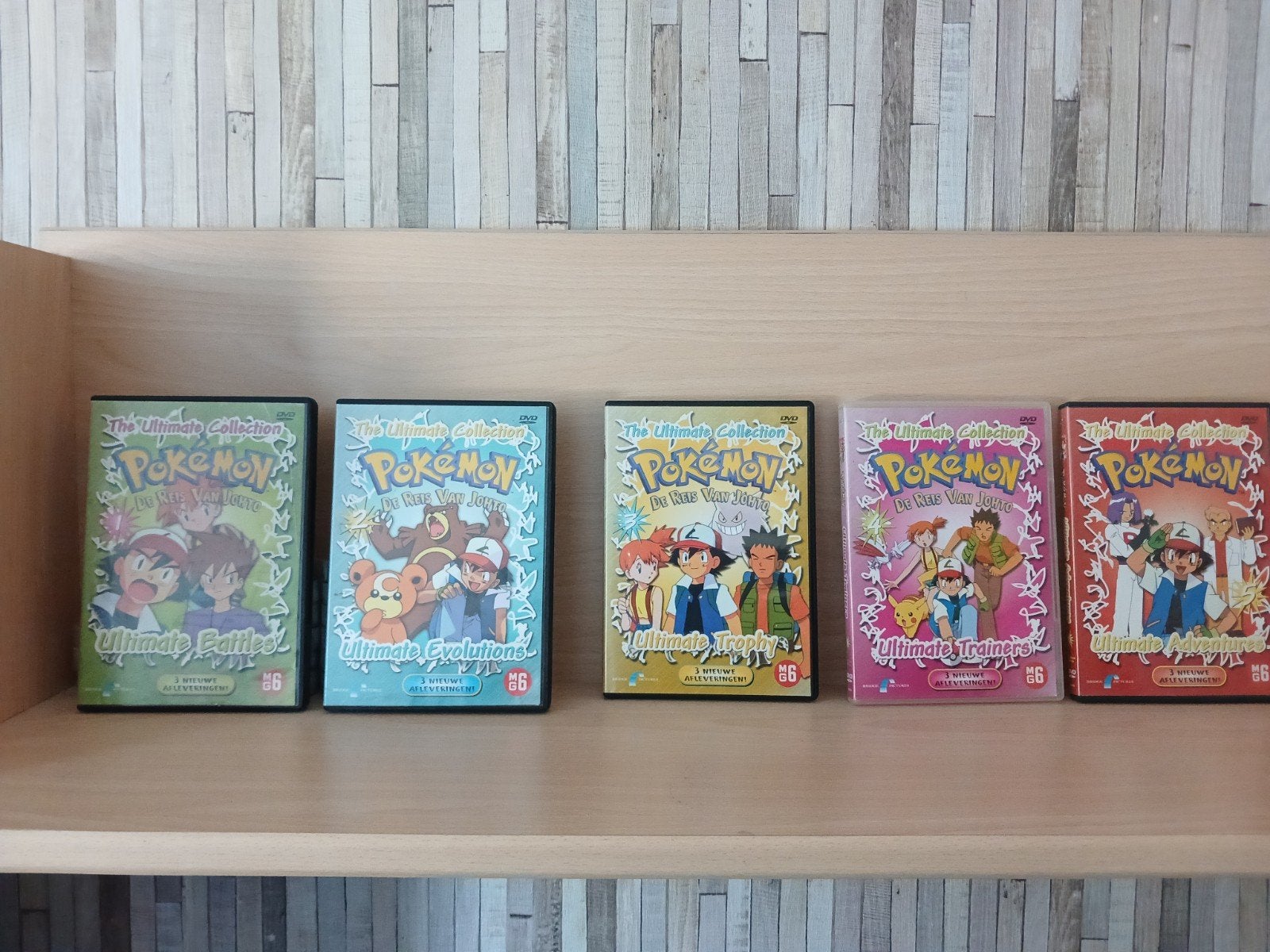 Pokémon The Ultimate Collection DVD Boxset (5 DVD's), Gebruikt, Animatie, Verzamelbox, Alle leeftijden