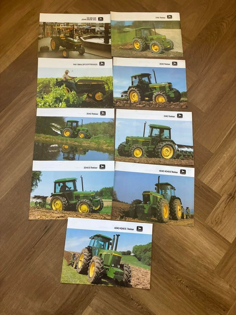Folders van John Deere 40-serie, Ophalen of Verzenden, Zo goed als nieuw