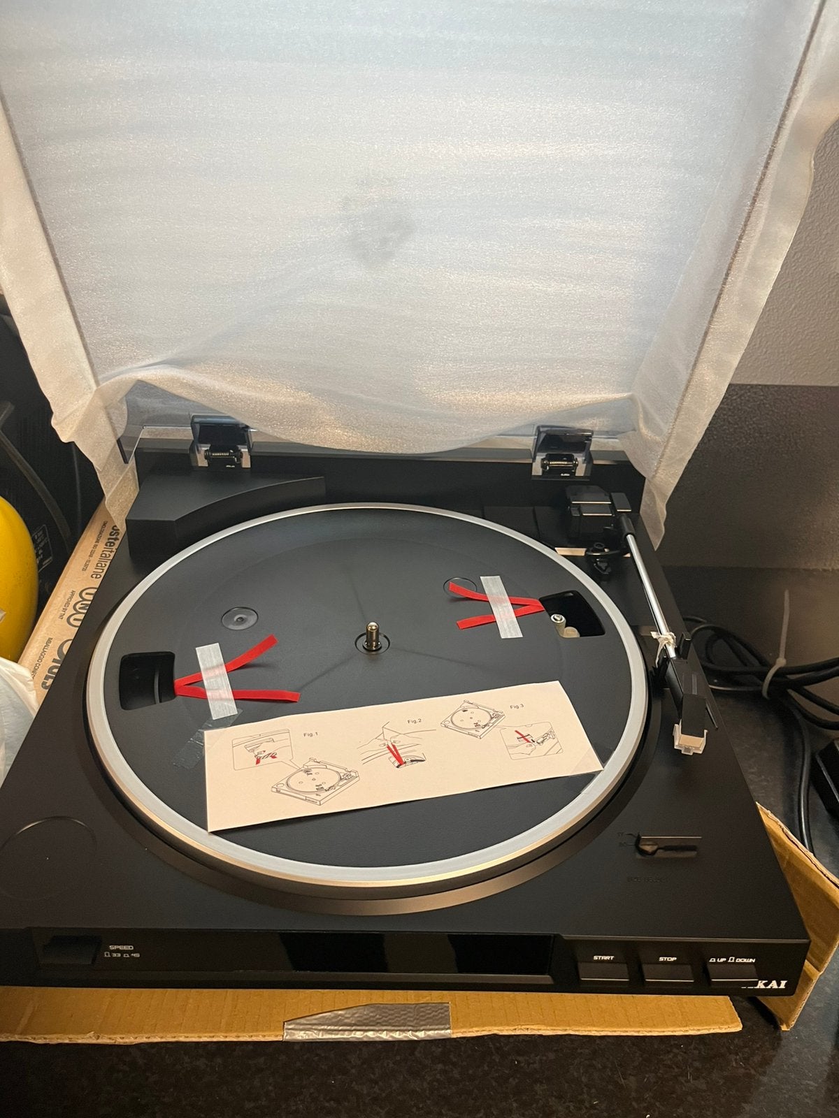 Akai ATT01U, Nieuw, Ophalen of Verzenden, USB-aansluiting, Platenspeler
