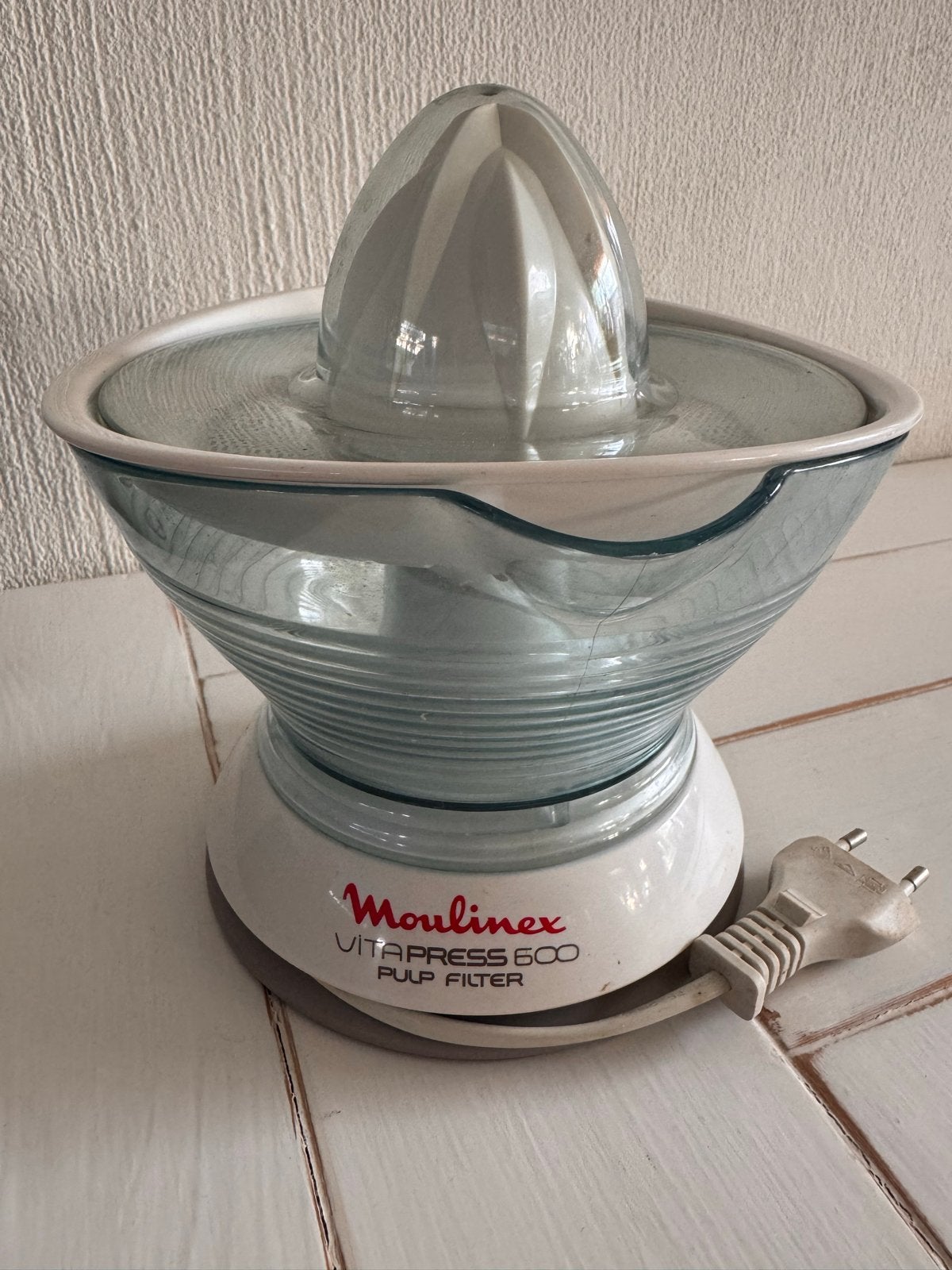 Moulinex VitaPress 600 elektrische citruspers, Ophalen of Verzenden, Gebruikt