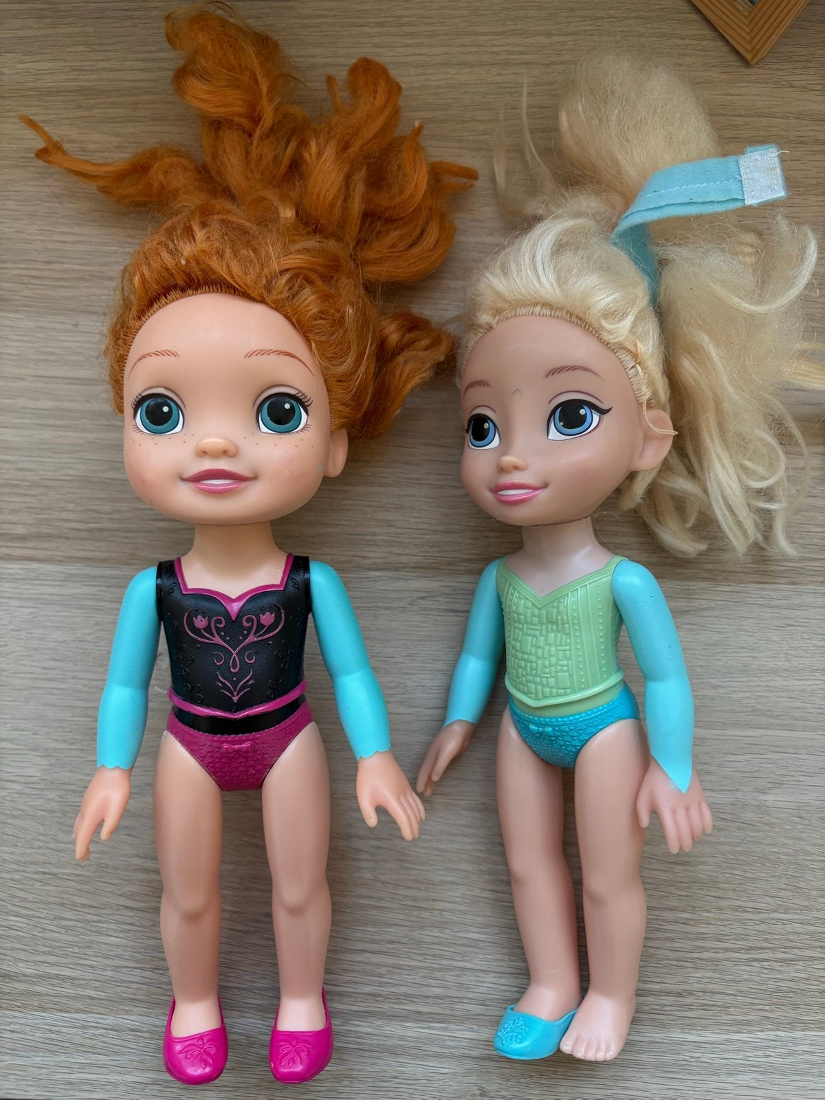 Disney Frozen Anna en Elsa poppen, Ophalen of Verzenden, Gebruikt, Overige typen
