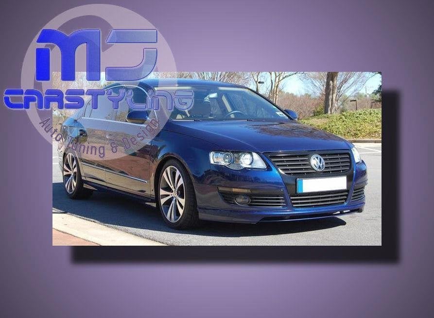 VW Passat B6 - Voorbumper spoiler [VOTEX Look], Auto diversen, Tuning en Styling, Ophalen of Verzenden
