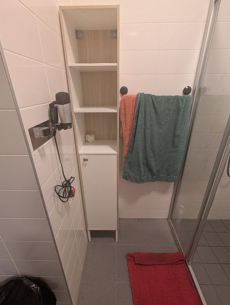 Bathroom cabinet, Ophalen, (Half)hoge kast, Minder dan 50 cm, Zo goed als nieuw