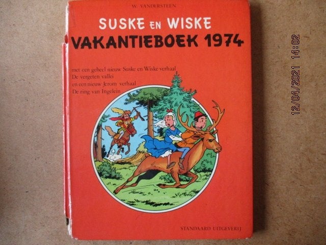 adv1027 suske en wiske vakantieboek 2 hc, Eén stripboek, Ophalen, Gelezen