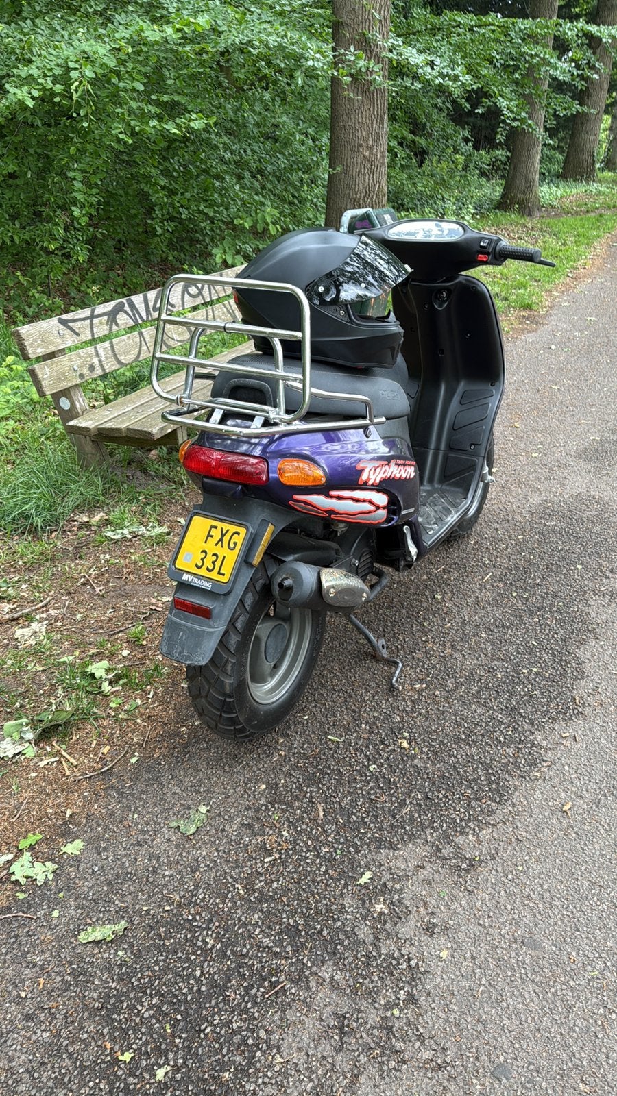 Puch Piaggio typhoon 70cc te ruil, Ophalen of Verzenden, Zo goed als nieuw, Tweetakt, Overige merken