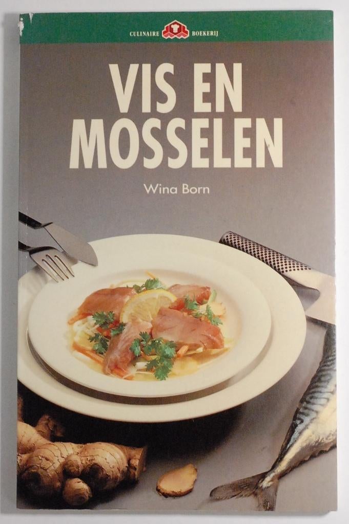 Vis en mosselen (1990), Boeken, Kookboeken, Zo goed als nieuw, Nederland en België, Verzenden