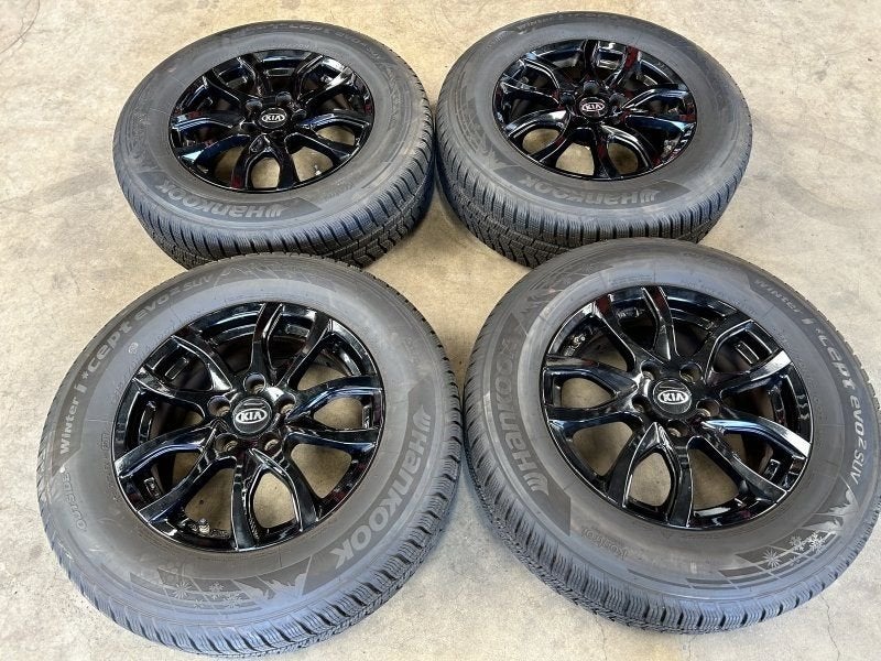 16 inch originele velgen + winterbanden Kia Sportage, -, Banden en Velgen, -, Gebruikt