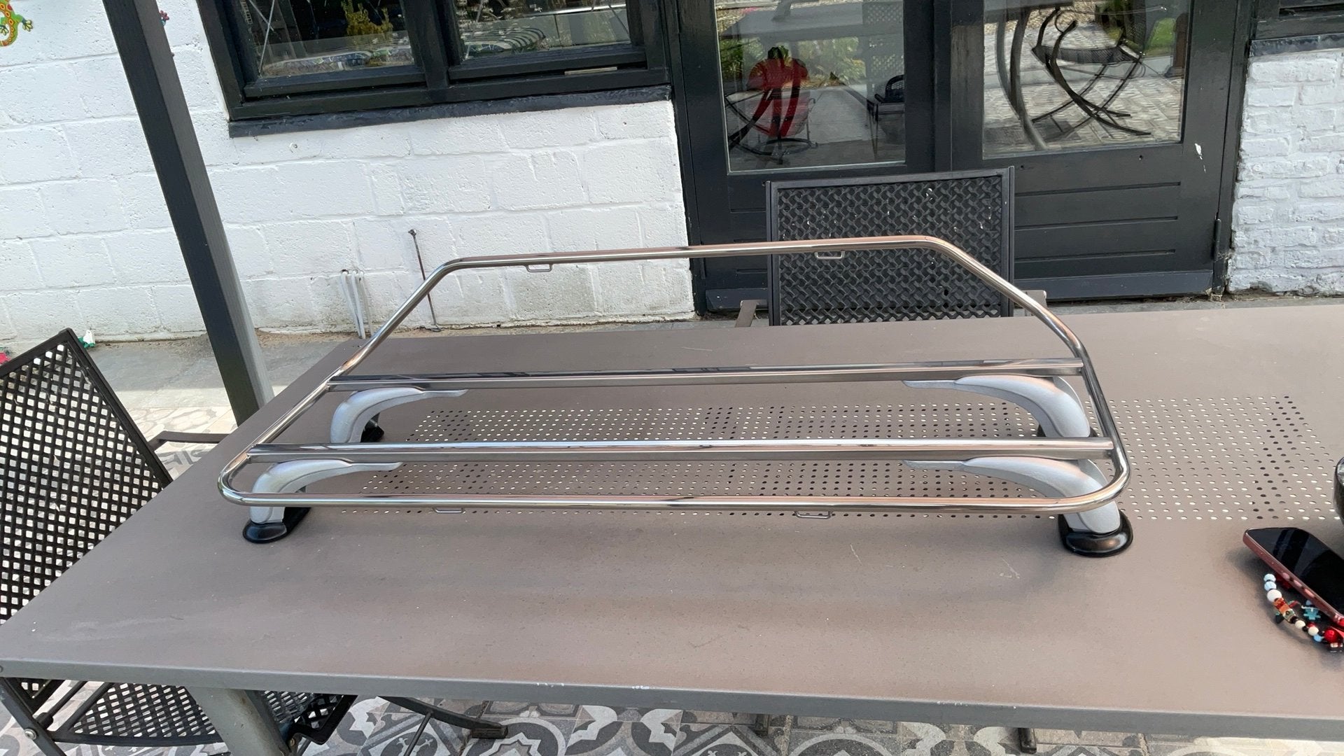 bagagerek chroom cabriolet, Ophalen of Verzenden, Zo goed als nieuw