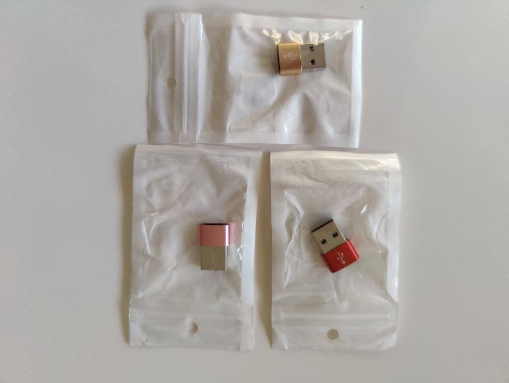 32x Verloopstekkertjes/adapter USB-C naar USB(-A) – NIEUW, Computers en Software, USB Sticks, Nieuw, 2 TB of meer, Ophalen of Verzenden