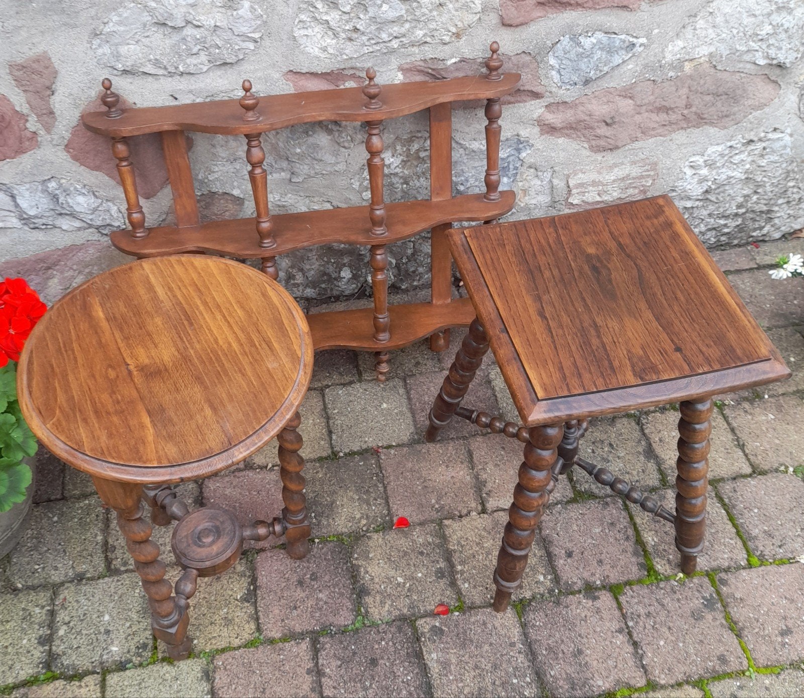 tafeltjes, Minder dan 55 cm, Rond, Zo goed als nieuw, Ophalen