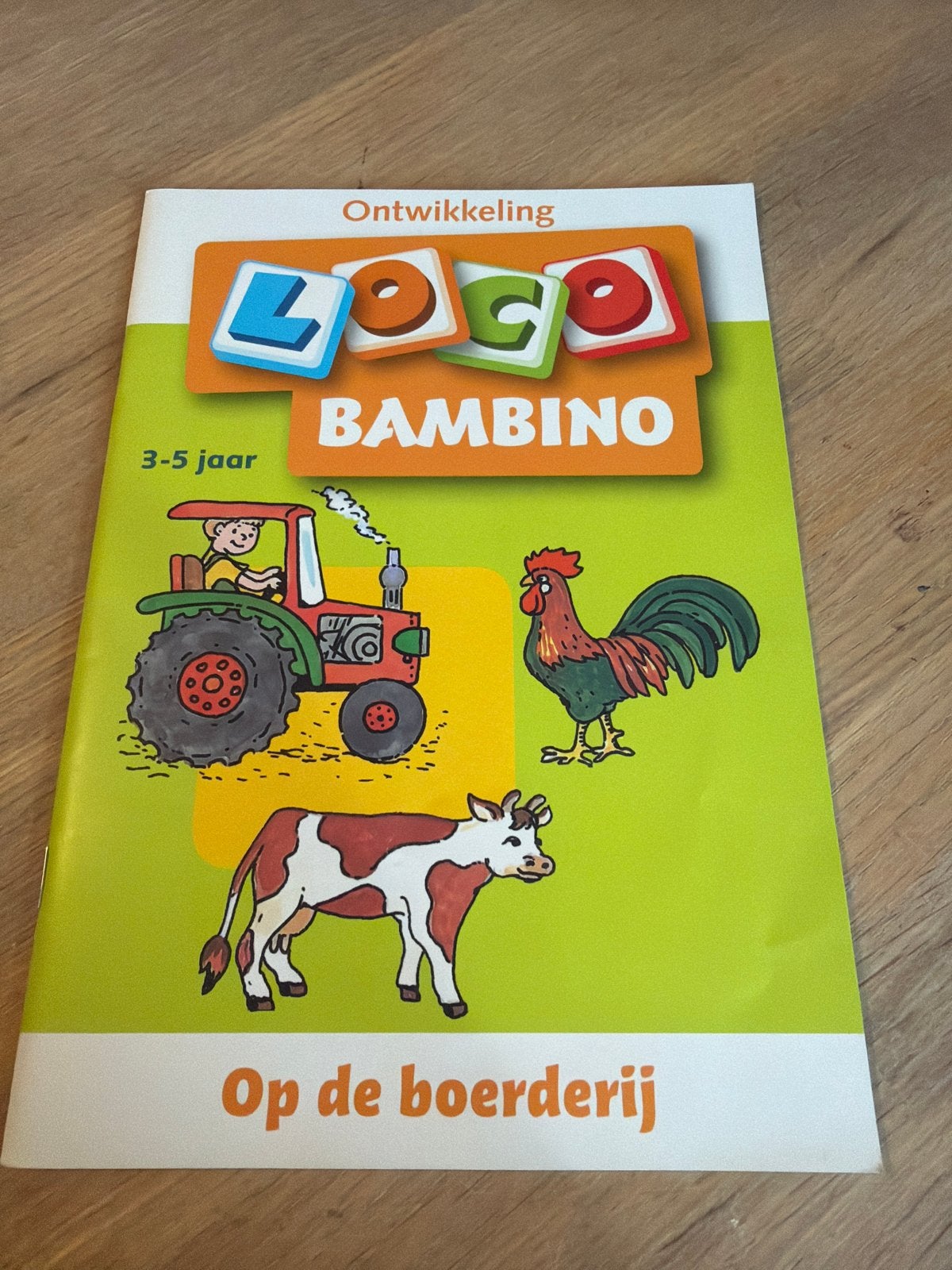 LOCO Bambino Op de boerderij 3-5 jaar oefenboekje, Ophalen of Verzenden, Gelezen, 3 tot 4 jaar