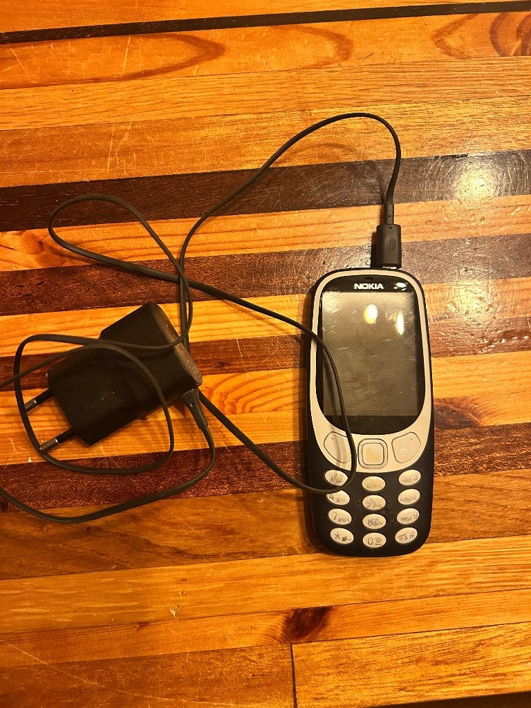 Nokia 3310, Gebruikt, Zwart, Fysiek toetsenbord, Ophalen of Verzenden