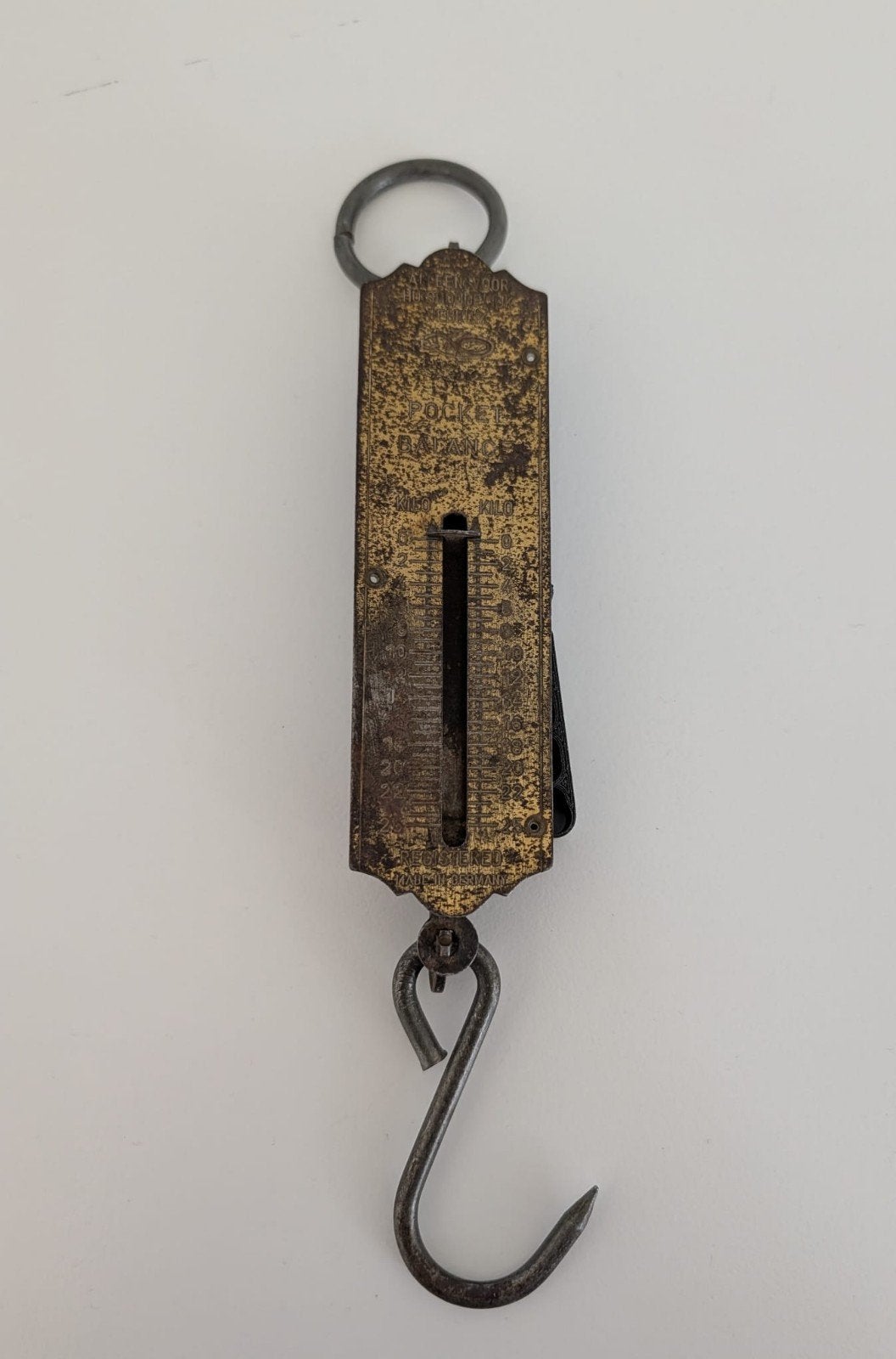 Oude antieke 'Pocket balance', Antiek en Kunst, Ophalen of Verzenden