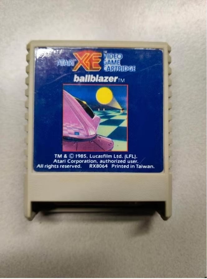Ballblazer - Atari XL/XE Cartridge - RX8084 - Taiwan, Spelcomputers en Games, Ophalen of Verzenden, Zo goed als nieuw, Overige modellen