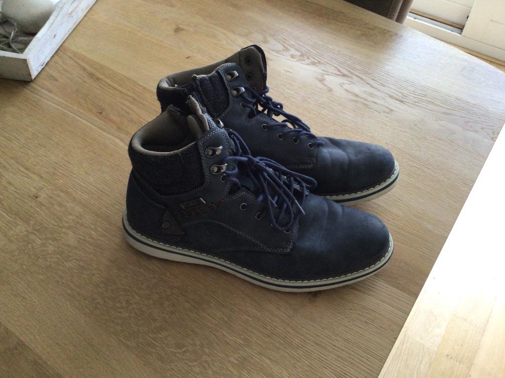 Schoenen, Blauw, Boots, Ophalen of Verzenden, Zo goed als nieuw