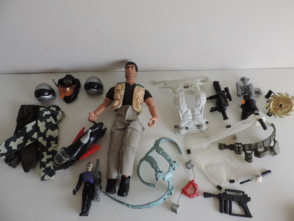 Vintage Actionman, Ophalen of Verzenden, Gebruikt, Pop