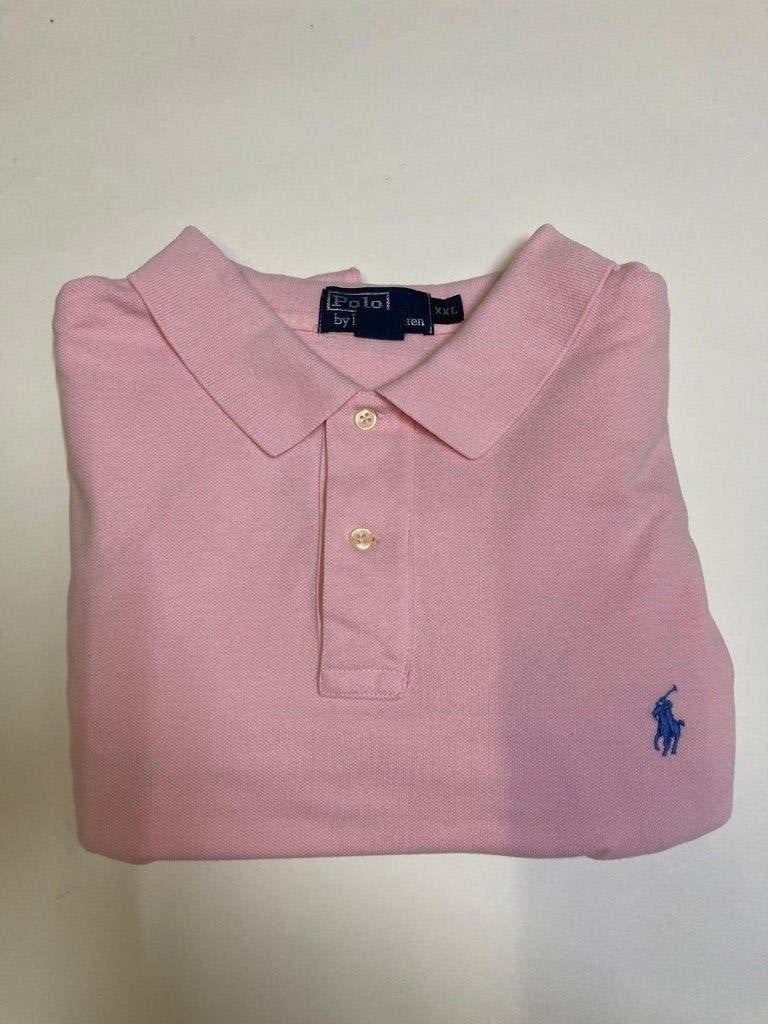 Y2K 2000s Ralph Lauren Polo – XXXL - Lightpink – Blue Pony, Kleding | Heren, Ralph Lauren, Overige maten, Ophalen of Verzenden