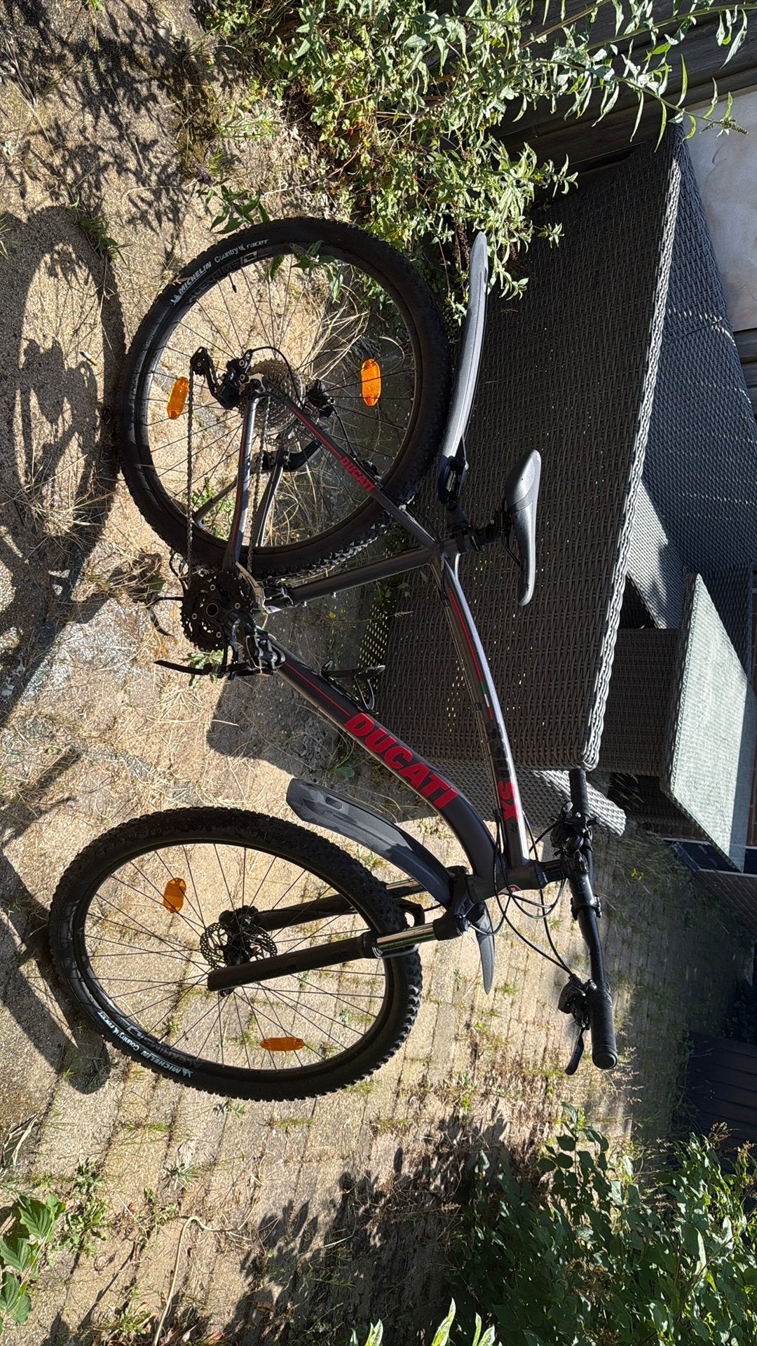 Heren fiets ducati, Ophalen, Zo goed als nieuw, 80 kg of meer