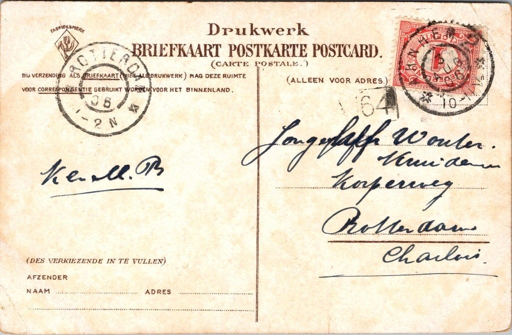 Oosterbeek - 11 antieke ansichtkaarten Briefkaart Algemeene, Verzenden, Voor 1920, Gelopen, Gelderland