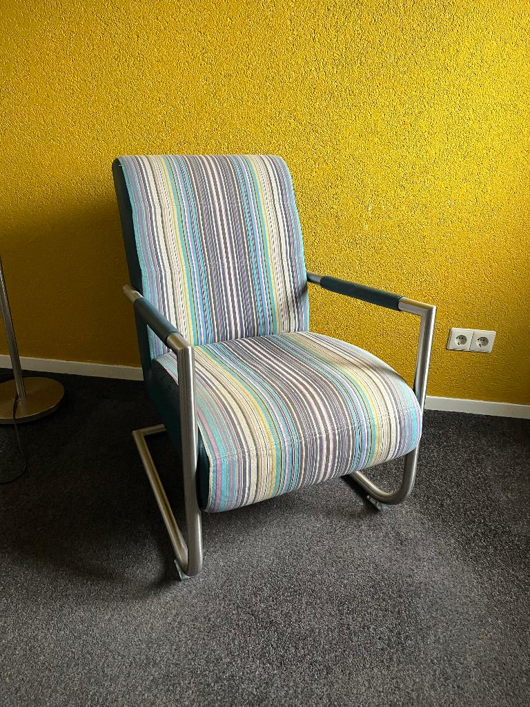 Fauteuil Henders en Hazel, Ophalen, Gebruikt, 75 tot 100 cm, Leer