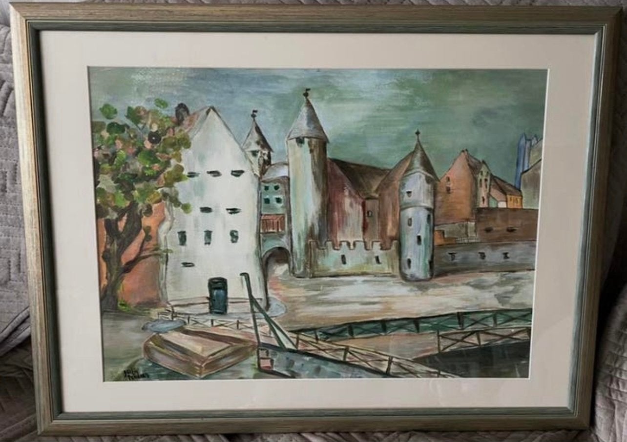 Schilderij Maastricht, Ophalen of Verzenden