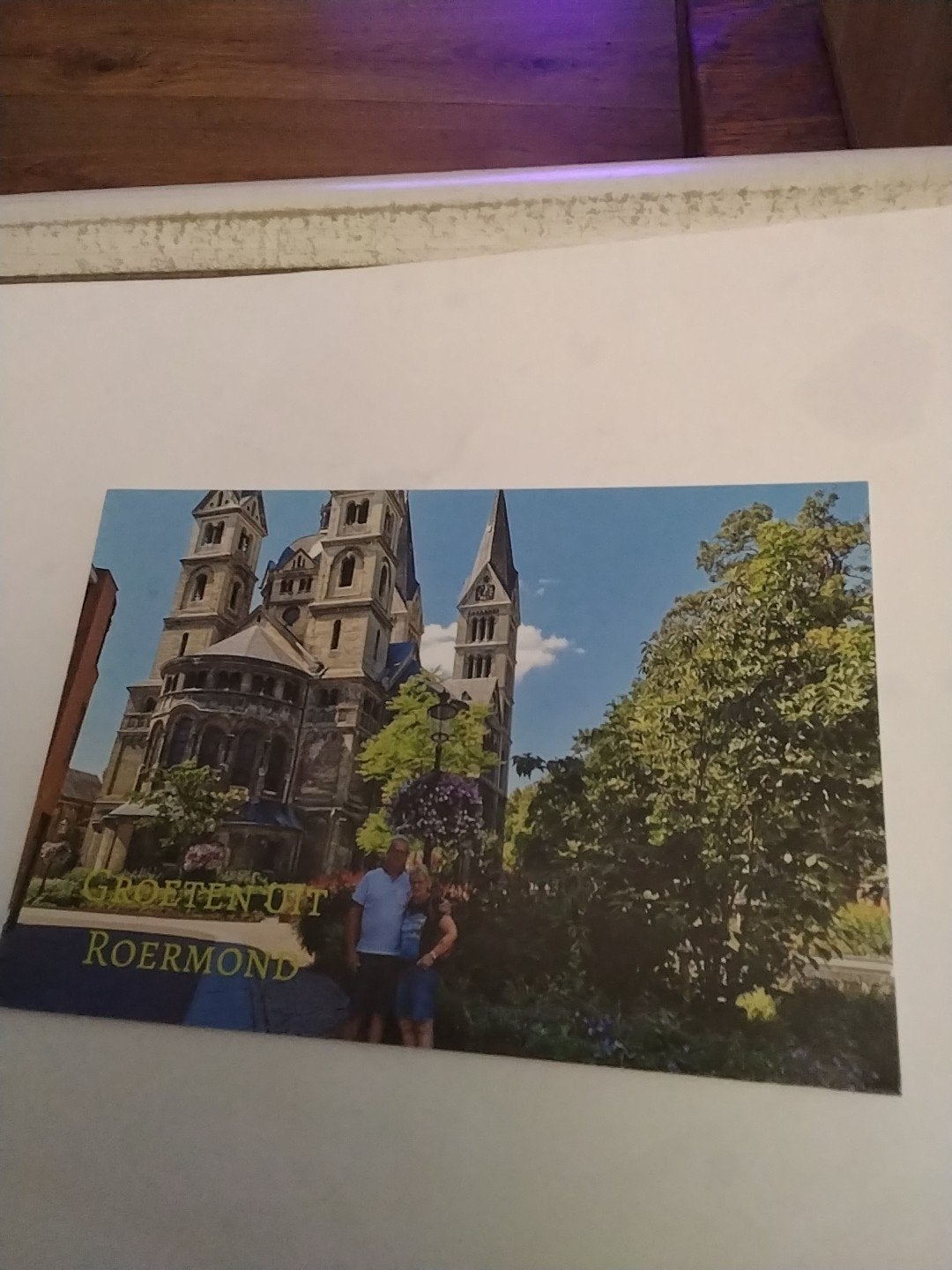 Oude ansichtkaart Groeten uit Roermond, Verzamelen, Ansichtkaarten | Nederland, Ophalen of Verzenden, Limburg
